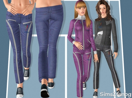 Женская спортивная одежда от sims2fanbg