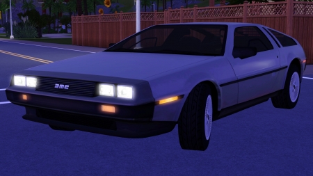 DeLorean DMC-12 из "Назад в Будущее" от Fresh-Prince