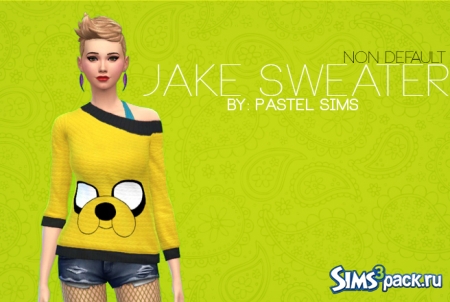 Кофта с Джейком от Pastel Sims