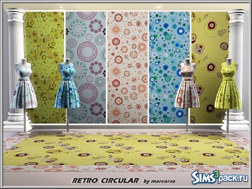 Паттерны Retro Circular от marcorse