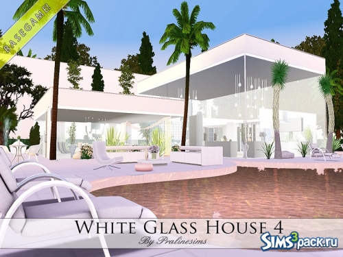 Дом White Glass 4 от Pralinesims