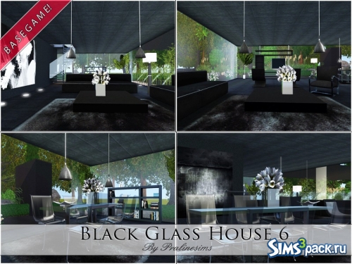 Дом Black Glass 6 от Pralinesims