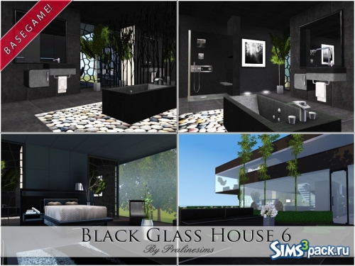 Дом Black Glass 6 от Pralinesims