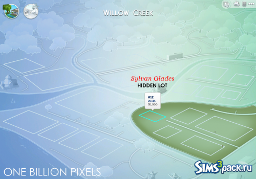 Пустые города Oasis Springs и Willow Creek от One Billion Pixels