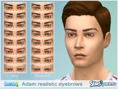 Мужские брови Adam realistic от Severinka