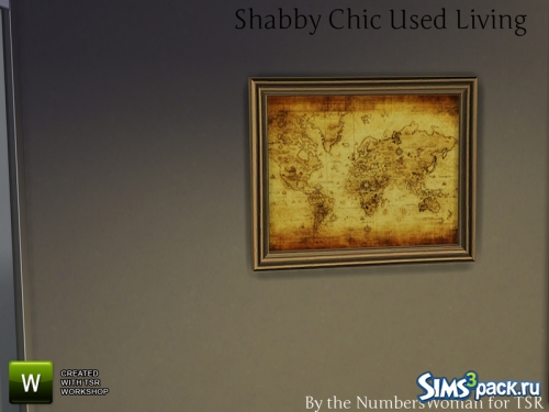 Гостиная Shabby Chic Used от TheNumbersWoman