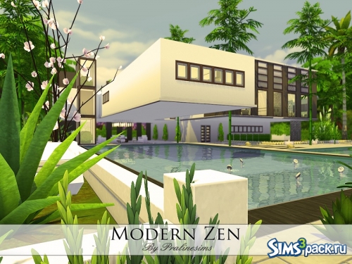 Дом Modern Zen от Pralinesims