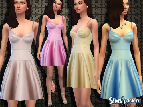 Платье Designer Satin Bustier от Harmonia