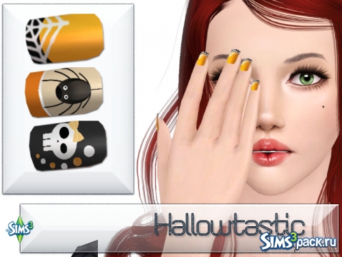 Ногти Halloween от blissful_sims