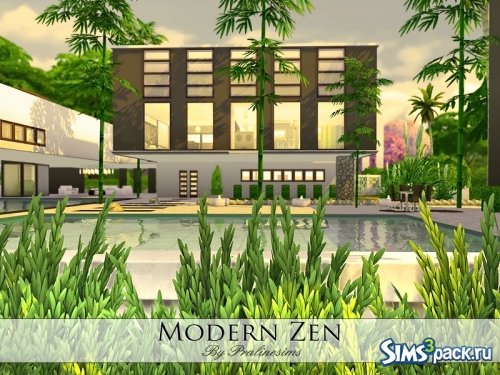 Дом Modern Zen от Pralinesims