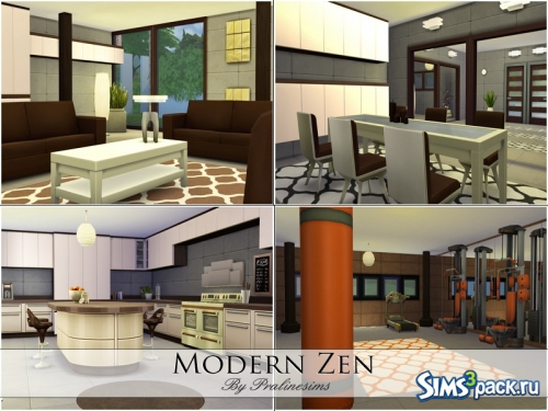 Дом Modern Zen от Pralinesims