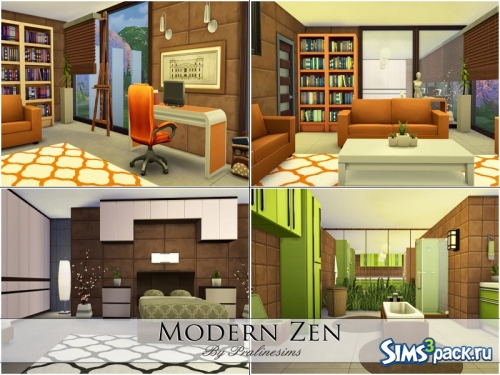 Дом Modern Zen от Pralinesims