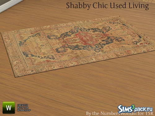 Гостиная Shabby Chic Used от TheNumbersWoman