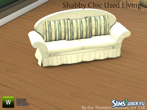 Гостиная Shabby Chic Used от TheNumbersWoman