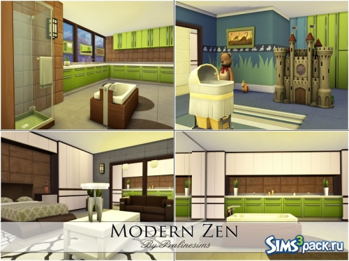 Дом Modern Zen от Pralinesims