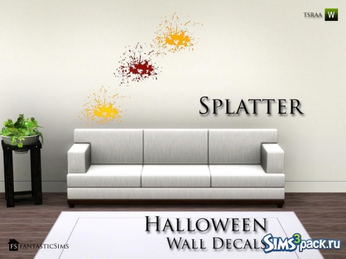 Настенные украшения Halloween Wall Decals от fantasticSims