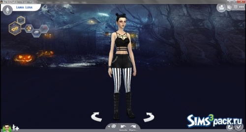 CAS в стиле Halloween от decayclownsims