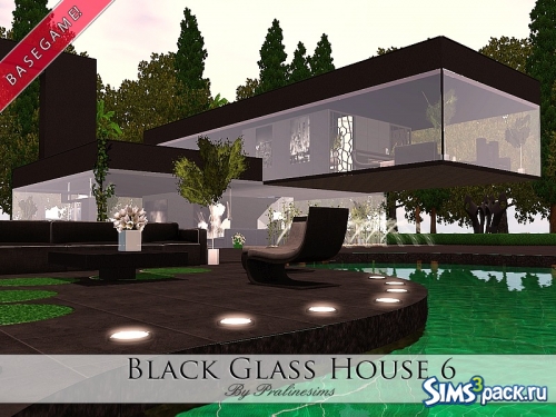 Дом Black Glass 6 от Pralinesims