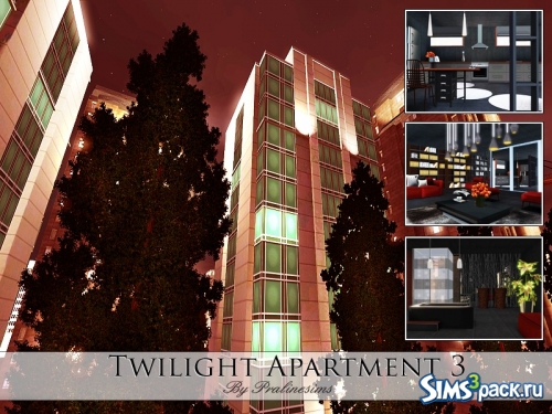 Квартира Twilight Apartment 3 от Pralinesims