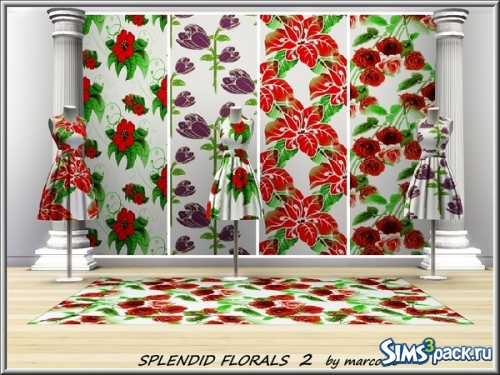 Паттерны Splendid Florals 2 от marcorse