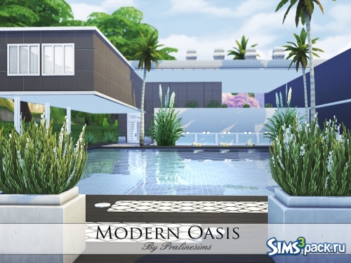 Дом Modern Oasis от Pralinesims