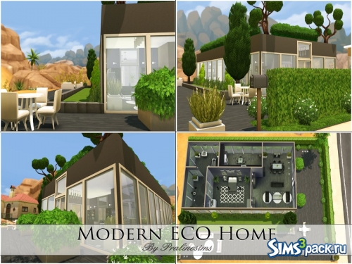 Дом Modern Eco Home от Pralinesims