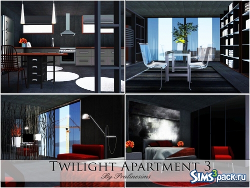 Квартира Twilight Apartment 3 от Pralinesims