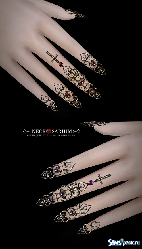 Аксессуары Necrosarium Gothic Jewelry II от S-Club