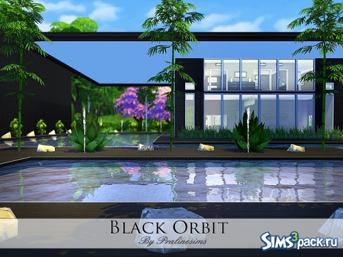 Дом Black Orbit от Pralinesims