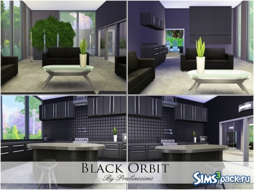 Дом Black Orbit от Pralinesims