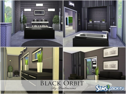 Дом Black Orbit от Pralinesims