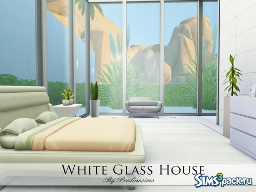 Дом "White Glass" от Pralinesims