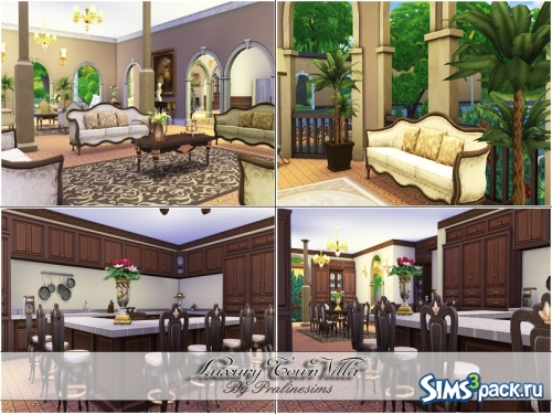 Дом Luxury Town Villa от Pralinesims