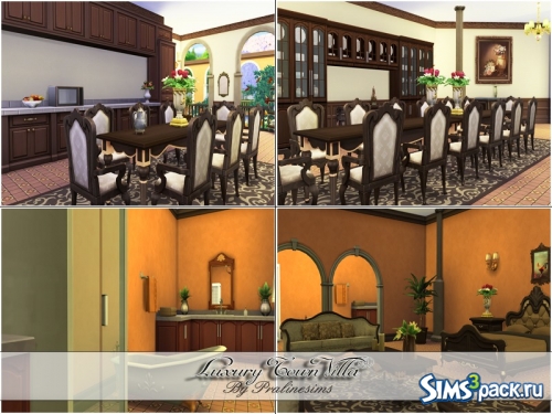 Дом Luxury Town Villa от Pralinesims