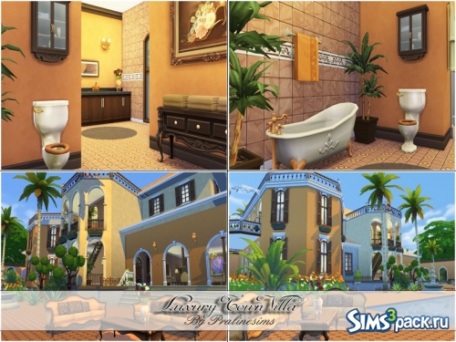 Дом Luxury Town Villa от Pralinesims