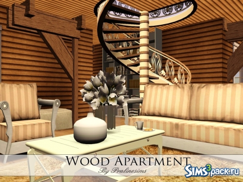 Квартира Wood Apartment от Pralinesims