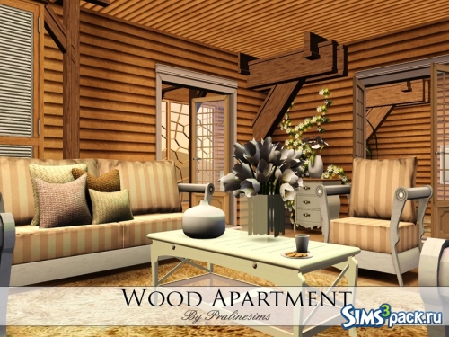 Квартира Wood Apartment от Pralinesims