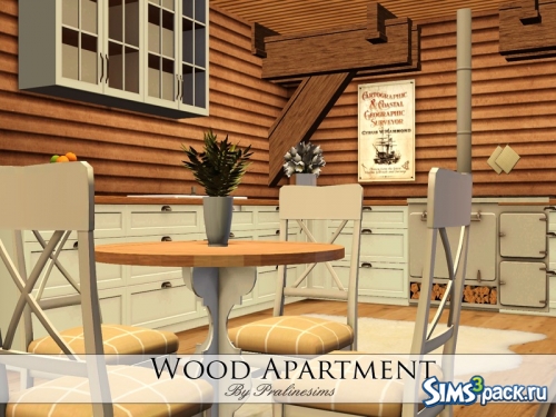 Квартира Wood Apartment от Pralinesims