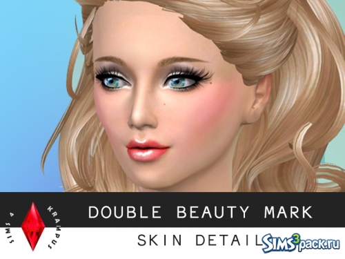 Double Beauty Mark Skin Detail от SIms4Krampus