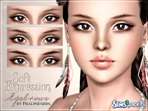 Брови Soft Expression от Pralinesims