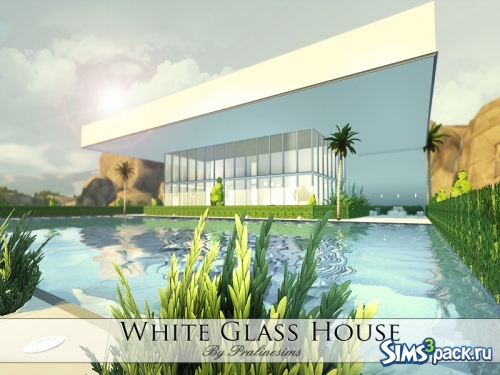 Дом "White Glass" от Pralinesims