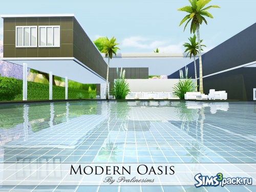 Дом Modern Oasis от Pralinesims