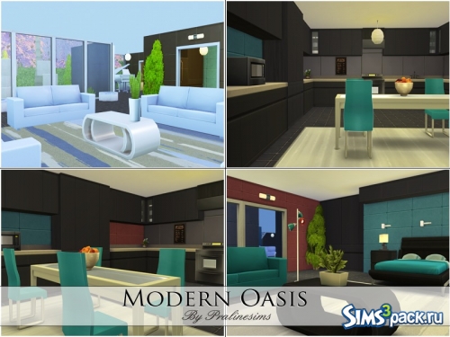 Дом Modern Oasis от Pralinesims