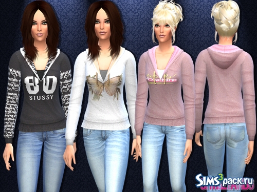 Женские толстовки №15 от sims2fanbg