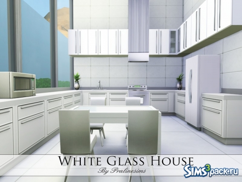 Дом "White Glass" от Pralinesims