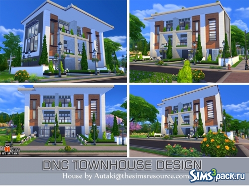 Дом DNC Townhouse Design от Autaki