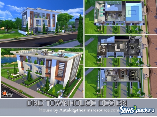 Дом DNC Townhouse Design от Autaki