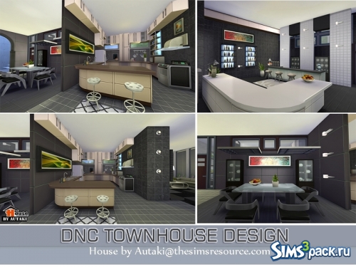 Дом DNC Townhouse Design от Autaki