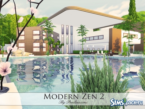 Дом Modern Zen 2 от Pralinesims