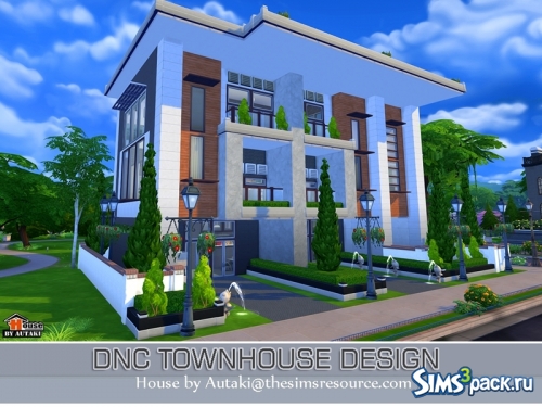 Дом DNC Townhouse Design от Autaki